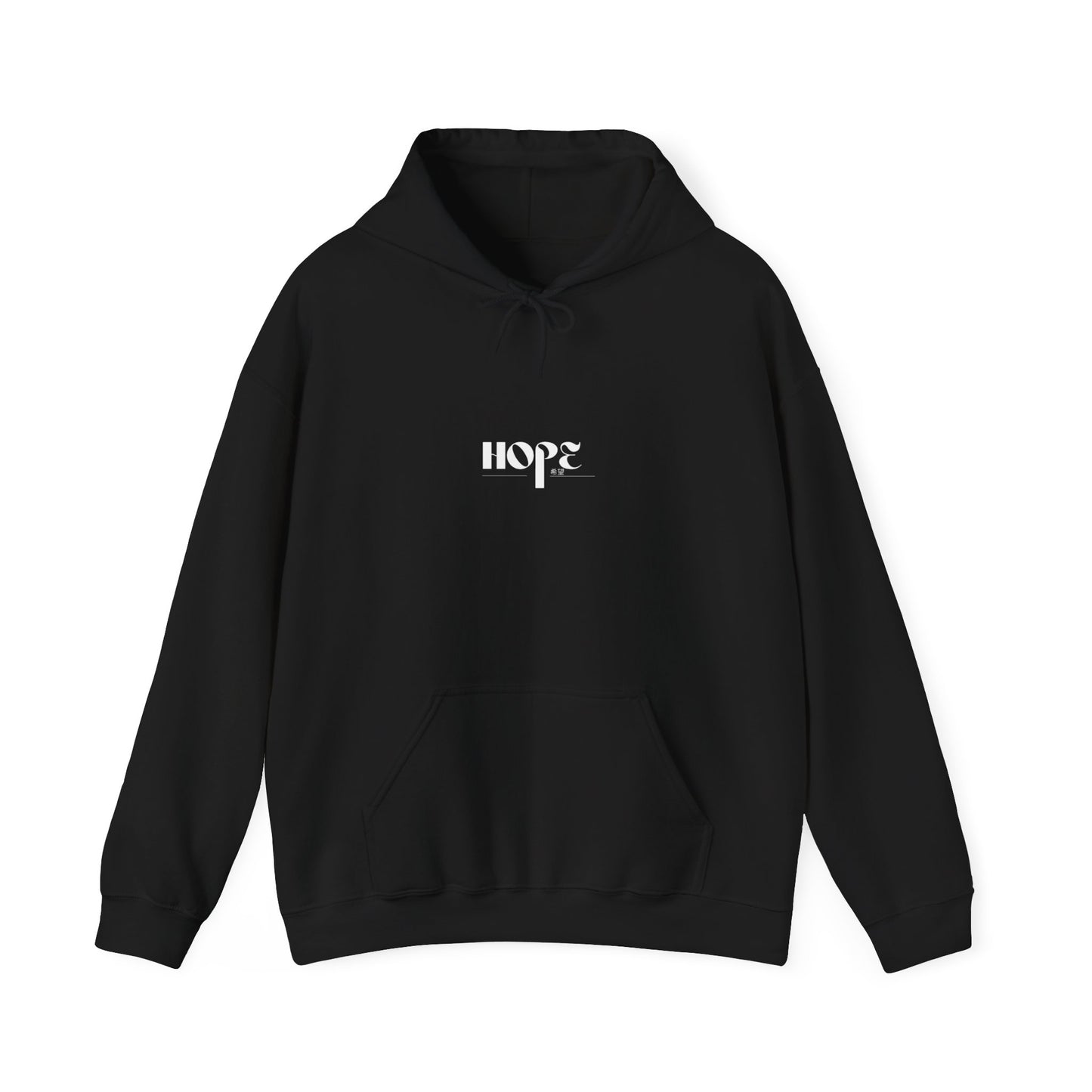 Hope Unisex Black Hoodie