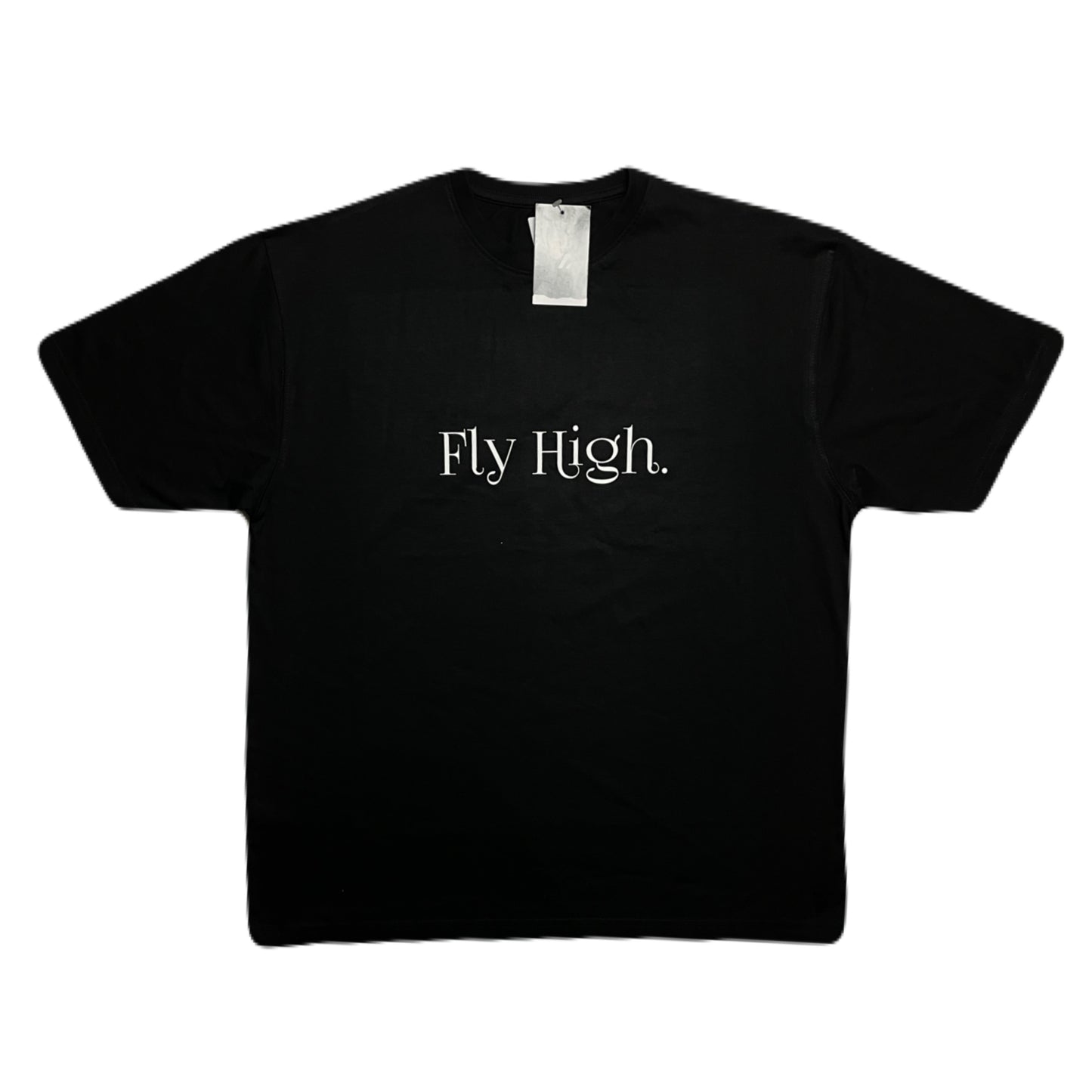 Fly High Unisex Black T-Shirt